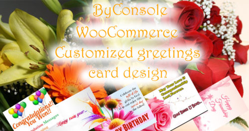 WooCommerce Personalized  Greeting Card