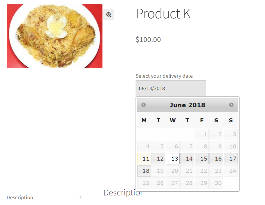 order each product to be delivered on separate dates