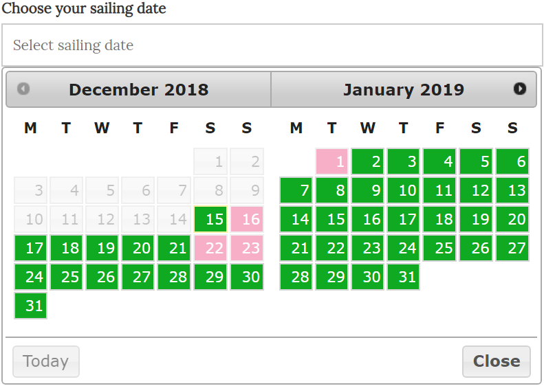 WordPress Boat Booking Plugin